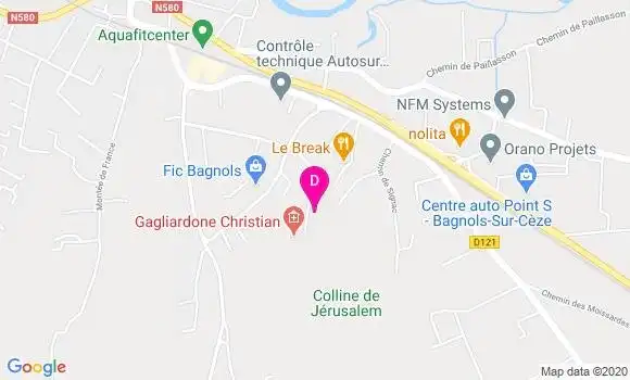 Localisation Mathilde Patin