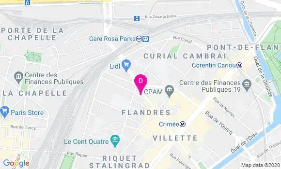 Localisation Antoine Danhache