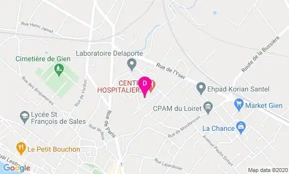 Localisation Eric Geneste