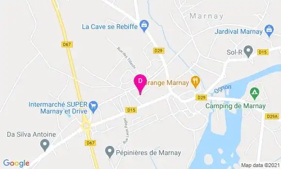 Localisation Rebecca Nadjimbaye