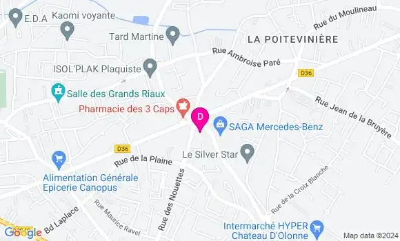 Localisation Pierre Antoine Sabourin