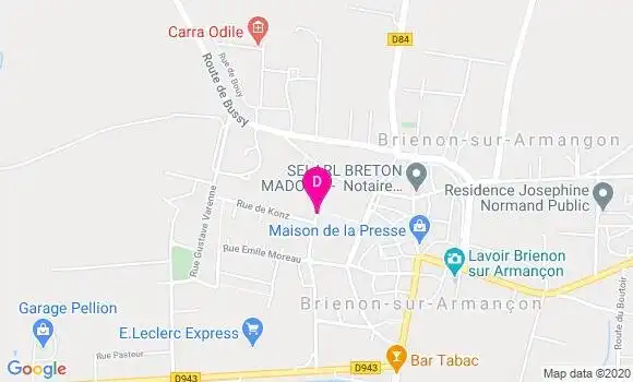 Localisation Ingrid Plessy Vallet