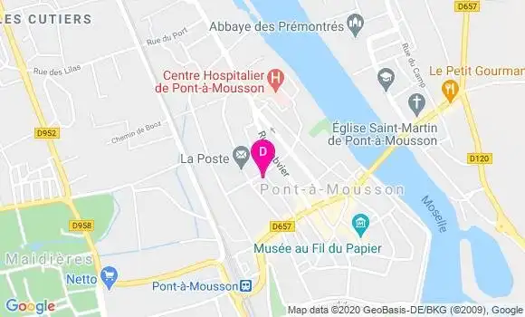 Localisation Justine Lucas