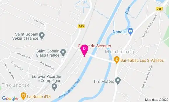Localisation Helene Lallemand