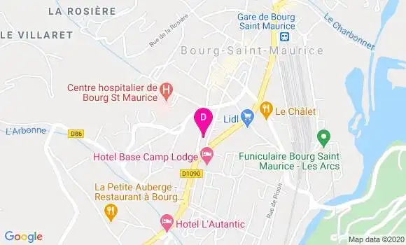 Localisation Anne Elisabeth Mahe