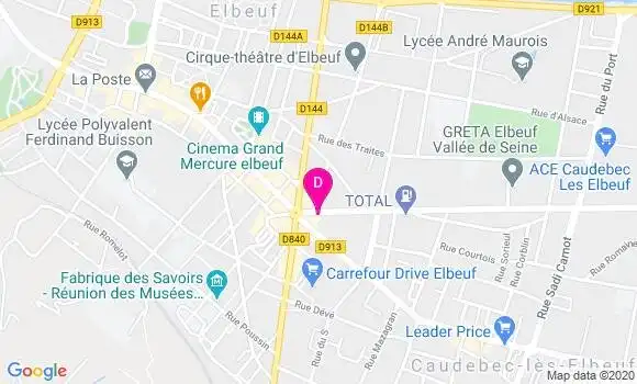Localisation Helene Carlier