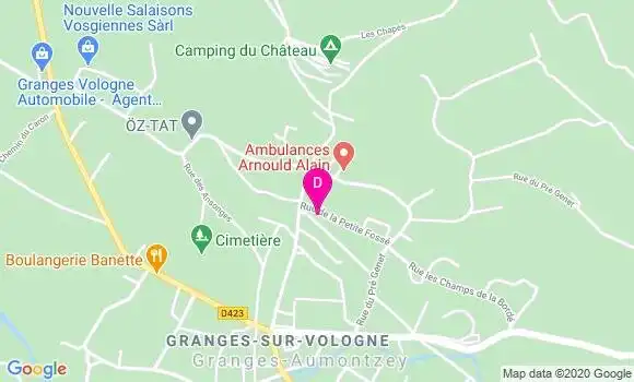 Localisation Claude Broglio