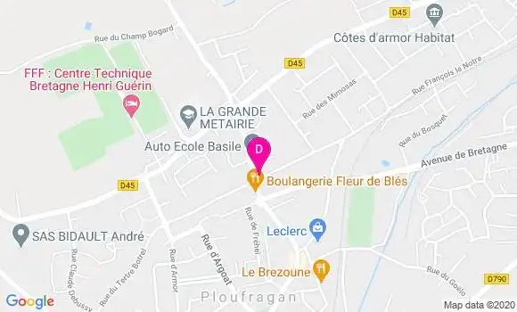 Localisation Jean Francois Guillemin
