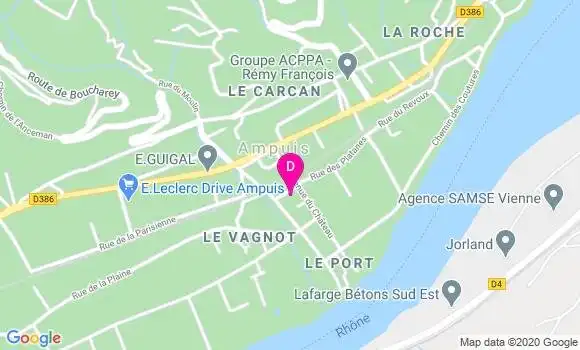 Localisation Brigitte Abisset