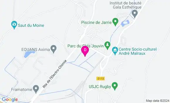 Localisation Claire Merlin Romand