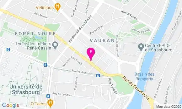 Localisation Service Départemental de l