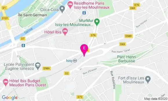 Localisation Sest Service aux Entreprises pour la Santé au Travail