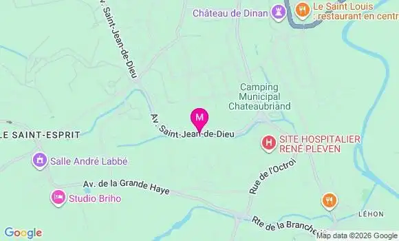 Localisation Centre Hospitalier Saint Jean de Dieu