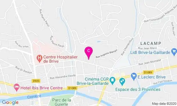 Localisation Clinique Saint Germain