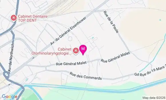 Localisation Polyclinique du Parc