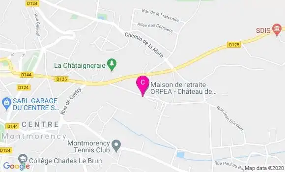 Localisation Clinique Psychiatrique la Nouvelle Héloïse