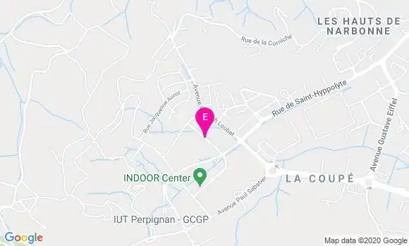 Localisation Service de Soins Infirmiers à Domicile
