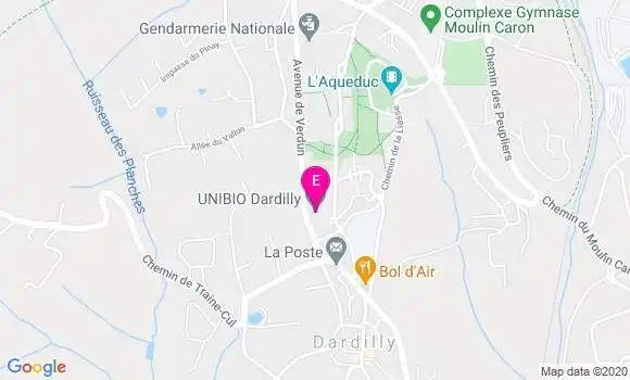 Localisation Laboratoire Unibio
