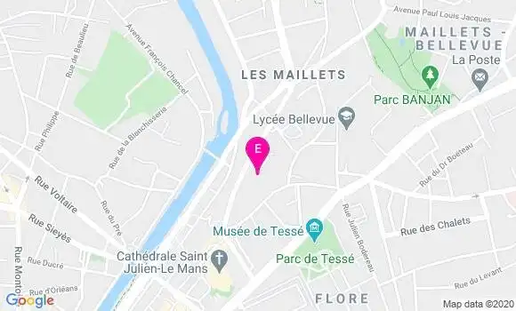 Localisation Ssr Georges Coulon