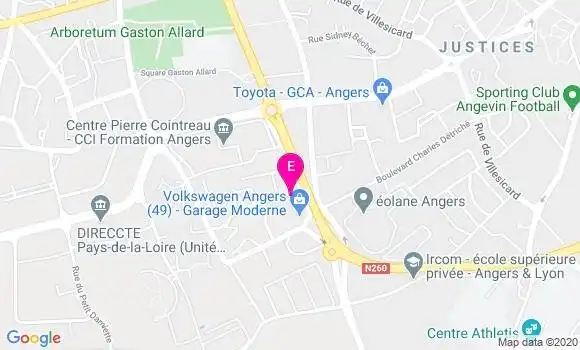 Localisation Scanner de la Roseraie