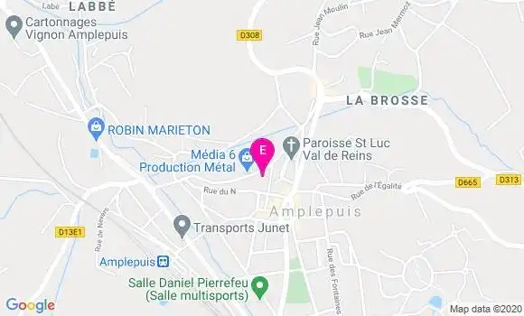 Localisation Pôle de Santé Médical