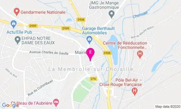 Localisation Crf Bel Air