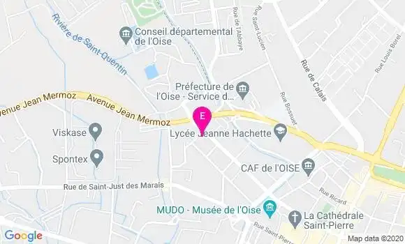 Localisation Cpef Cd60 Planning familial