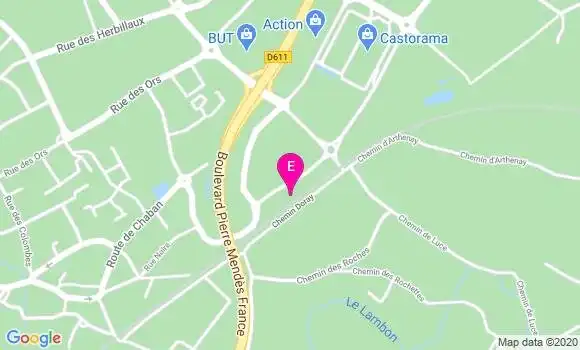 Localisation Sist 79 Médecine du Travail