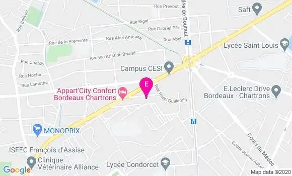 Localisation Radiothérapie de Bordeaux Nord