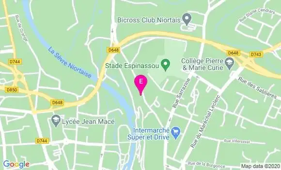 Localisation Mdph 79 des Deux Sèvres