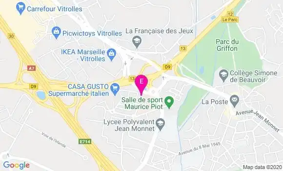 Localisation Imagerie Médicale de Marignane Bel Air