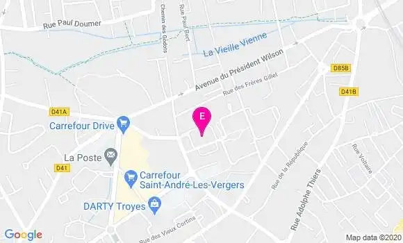 Localisation Scanner Montier