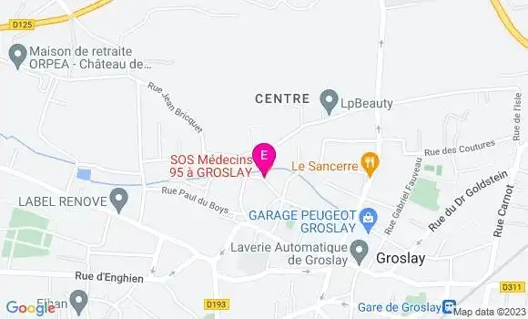 Localisation Sos Médecins