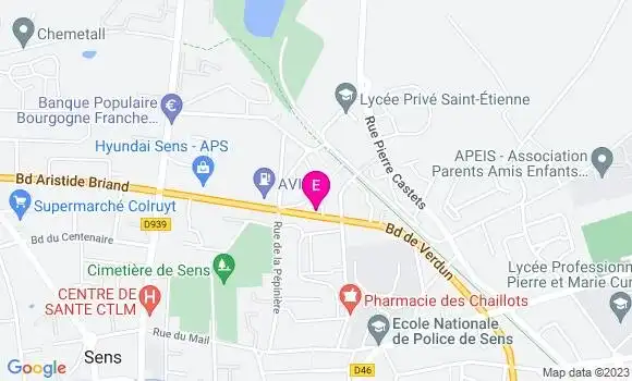 Localisation Sos Médecins