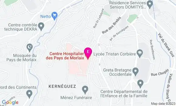 Localisation Maison Médicale de Garde
