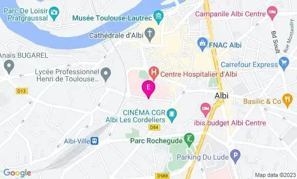 Localisation Maison Médicale de Garde