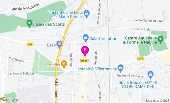 Localisation Maison Médicale de Garde