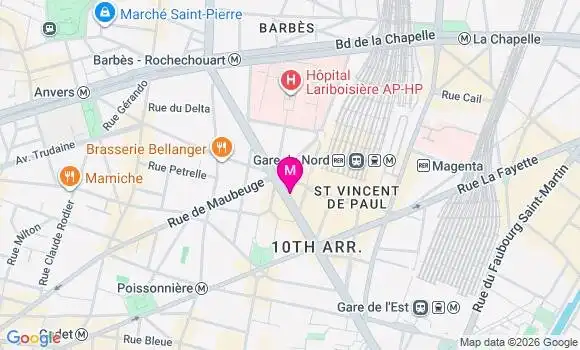 Localisation Centre Médical Ramsay Santé Magenta