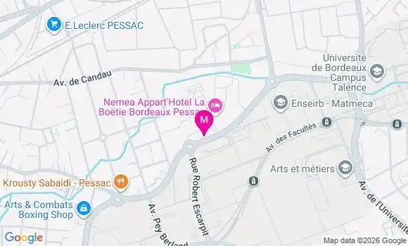 Localisation Centre de Santé Dentaire Mutualiste