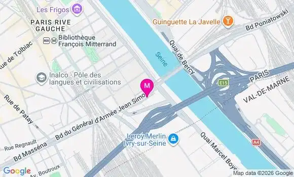 Localisation Centre Médicale Odon Vallet
