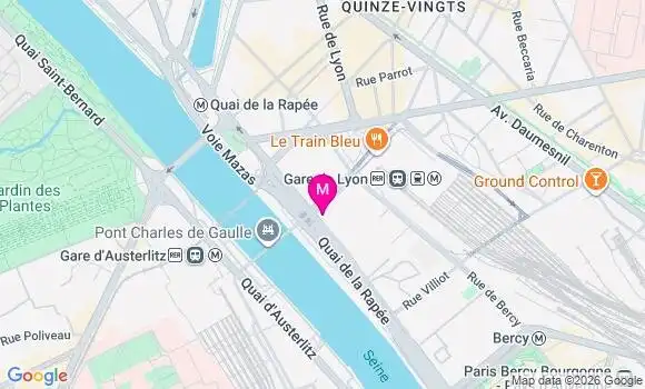 Localisation Centre de Santé Polyvalent Médical et Dentaire Ratp