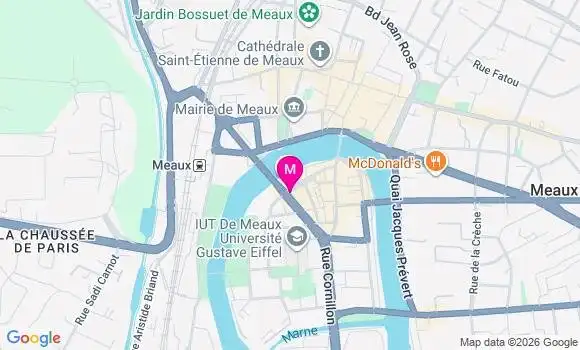 Localisation Centre de Santé Dentaire Mutualiste