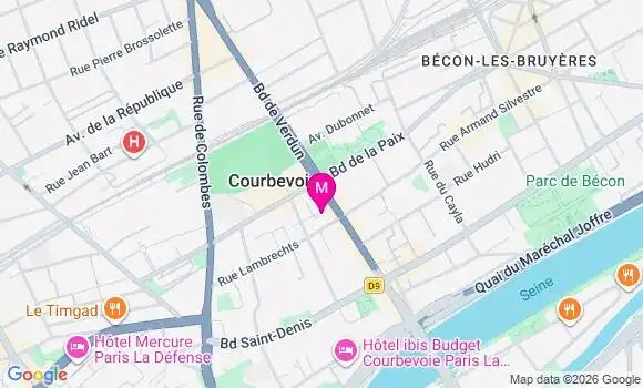 Localisation Centre de Santé Médecindirect