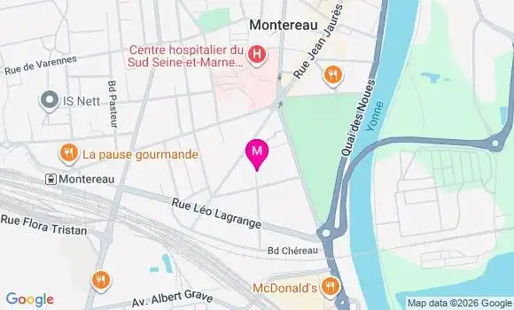 Localisation Ehpad La Résidence Chateau Nodet
