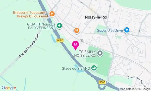 Localisation Ehpad Résidence Maintenon