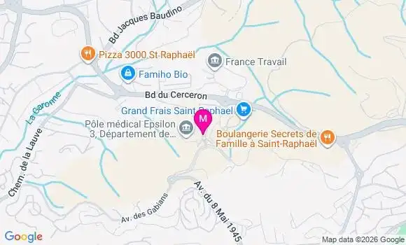 Localisation Centre de Santé Dentaire