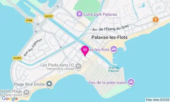 Localisation Centre Médical et Dentaire Sud Medic
