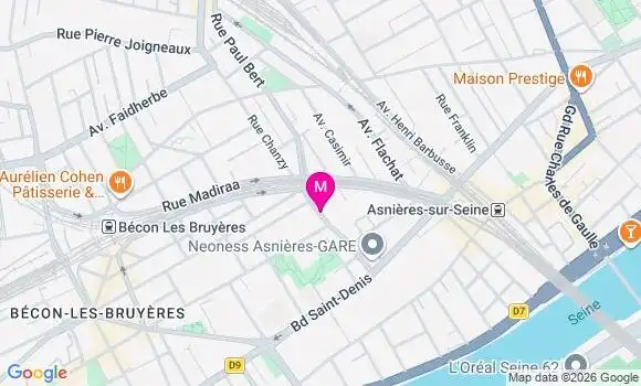 Localisation Ehpad Maison de Retraite Aulagnier
