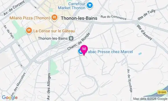 Localisation Ehpad Maisonnee le Val Fleuri