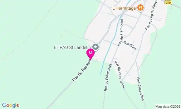 Localisation Ehpad Saint Landelin